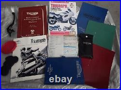 1999, Triumph Trophy 1200cc Motorcycle, Includes Side Panyas & Extras