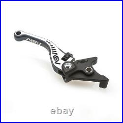 ASV C5 Brake Lever Short Grey & Silver Triumph Thruxton (1200cc) 2016 2023