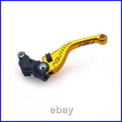 ASV F3 Clutch Lever Short Gold BMW RNineT (1200cc) 2014 2016