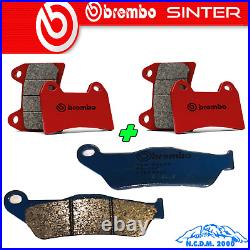 Brake Pads Brembo Front+Rear Motorcycle Guzzi Breva 1200 2008 2009