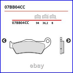 Brake Pads Brembo Front+Rear Motorcycle Guzzi Breva 1200 2008 2009