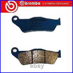 Brake Pads Brembo Front+Rear Motorcycle Guzzi Breva 1200 2008 2009