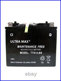 Buell XB12X XT Ulysses 1200CC Motorcycle Replacement Battery (2006-2010)