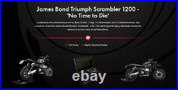 Corgi James Bond Triumph Scrambler 1200'No Time To Die' CC08401 112 New 2023