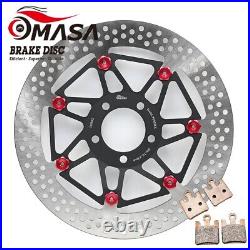 Floating Brake Rotor+Pads for KAWASAKI ZX12R NINJA 1200cc 2004-2006