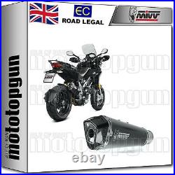 MIVV Exhaust Open Delta Race Black CC Ducati Multistrada 1200 2010 10