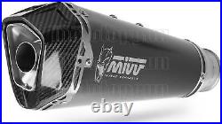 MIVV Exhaust Open Delta Race Black CC Ducati Multistrada 1200 2010 10