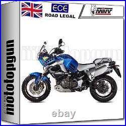 MIVV Exhaust Speed Edge Steel Black CC Yamaha Xt 1200 Z Supertenere 2020 20