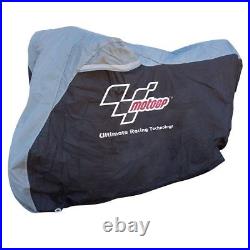 MotoGP Rain Motorcycle Bike Cover Waterproof Outdoor XL Fits 1200cc & Above New