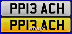 PP13 ACH? UNIQUE INVESTMENT Private Number Reg For Sale Cheap On Retention